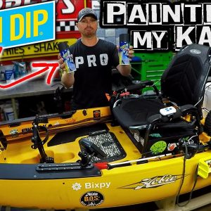 Plasti Dipping my KAYAK‼️ | DIY | 2020 Kayak mods | How To